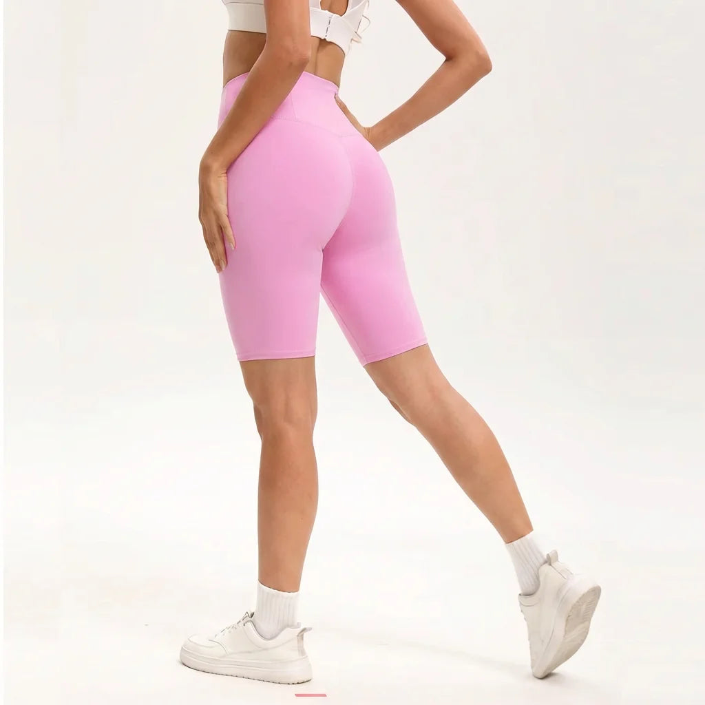 S-XXXL Bike Shorts Women High Waist 3 Pockets Workout Yoga Shorts Stretch Gym Fitness Comfort Ready to Wear Activeweanning Pants
