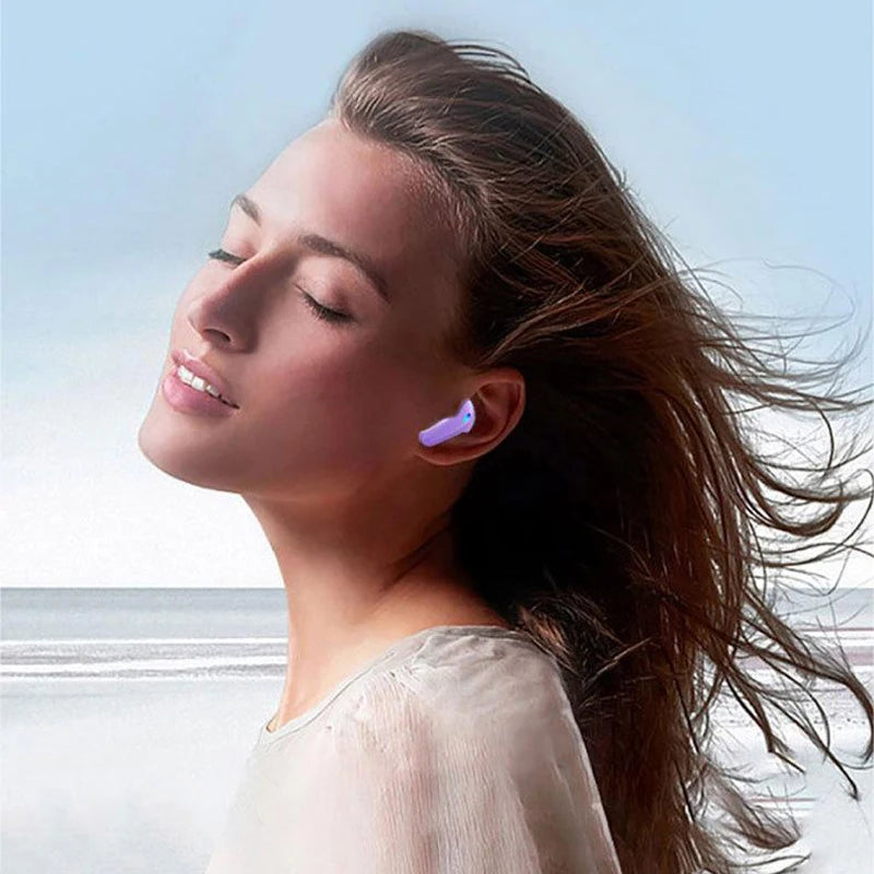 GreatWall New Version 5.3 Screen Digital Display Wireless Headphones Exercise Cycling Headphones High-Quality Call Headphones