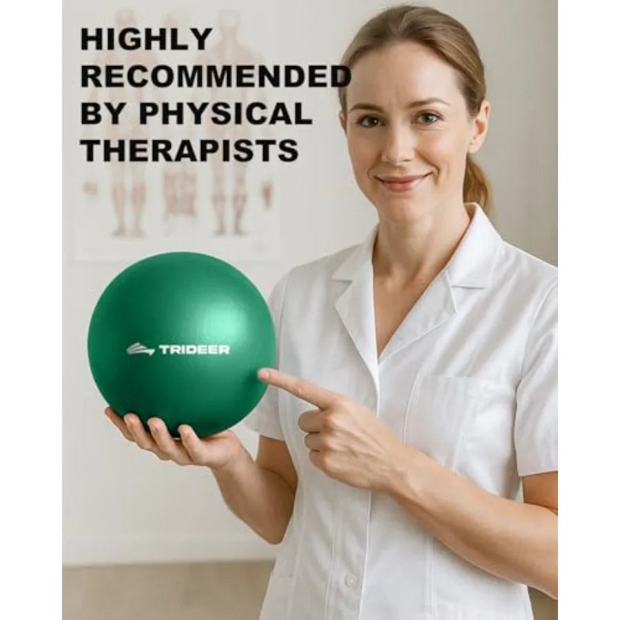 Exercise Balls Physical Therapy, 9 Inch Pilates Ball Between Knees for Physical Therapy, Mini Exercise Ball - Yoga Ball, Small