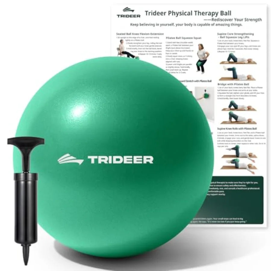 Exercise Balls Physical Therapy, 9 Inch Pilates Ball Between Knees for Physical Therapy, Mini Exercise Ball - Yoga Ball, Small