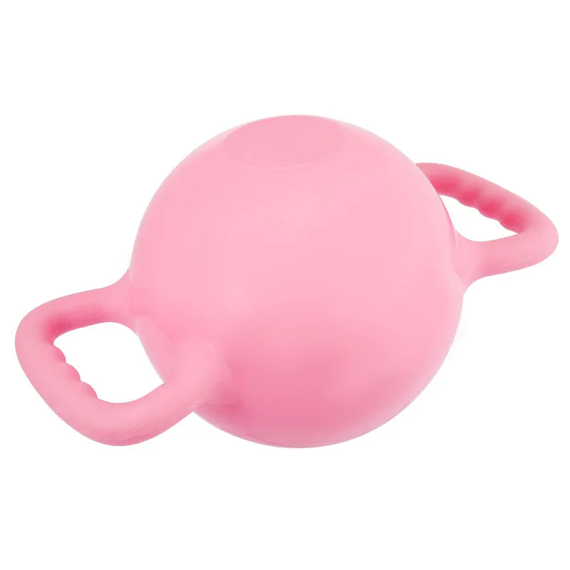 Soft Kettlebell Non-Slip Wide-Grip Handle Cushioned Horizontal Base Design Filled With Water Change Weight Premium Kettle Bell