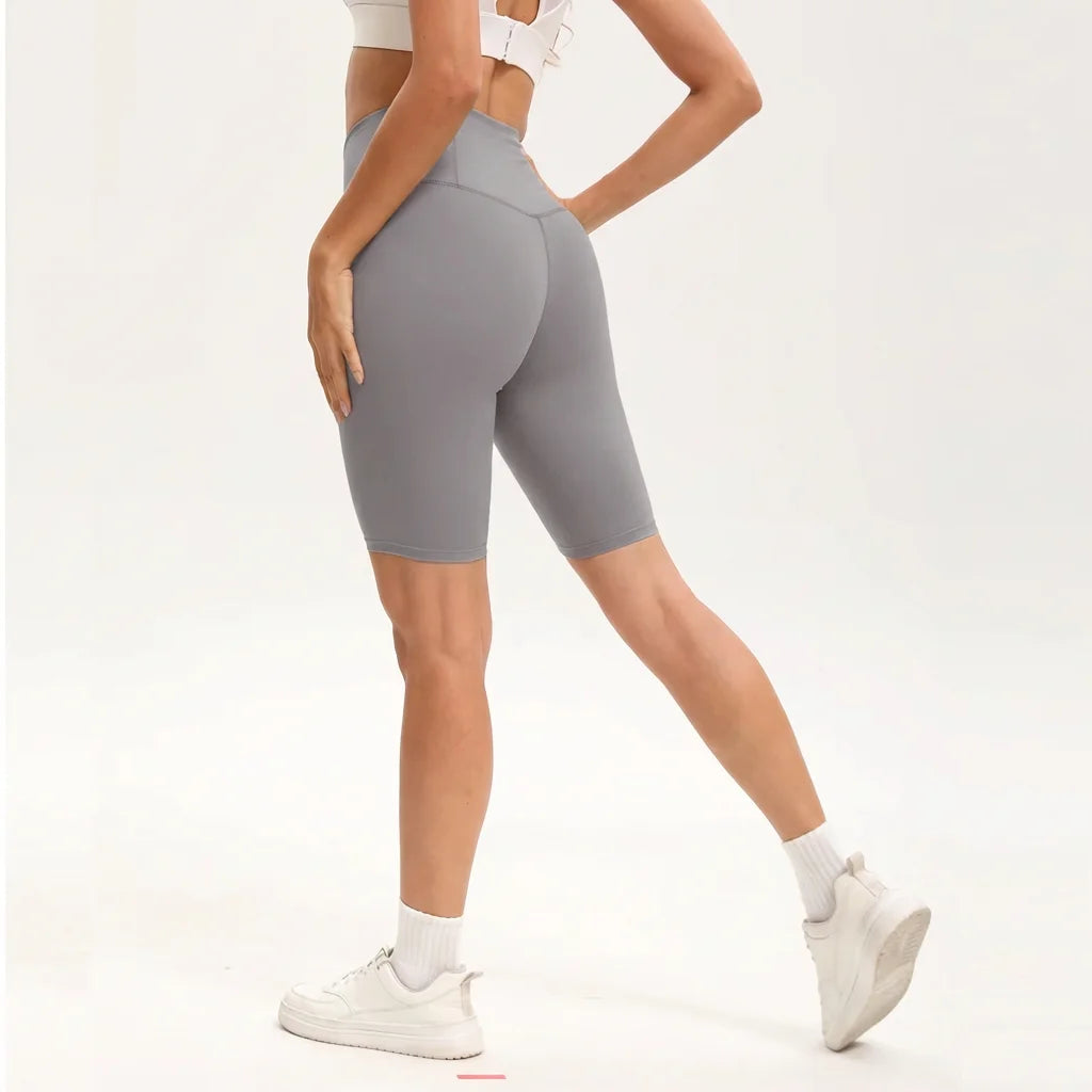 S-XXXL Bike Shorts Women High Waist 3 Pockets Workout Yoga Shorts Stretch Gym Fitness Comfort Ready to Wear Activeweanning Pants