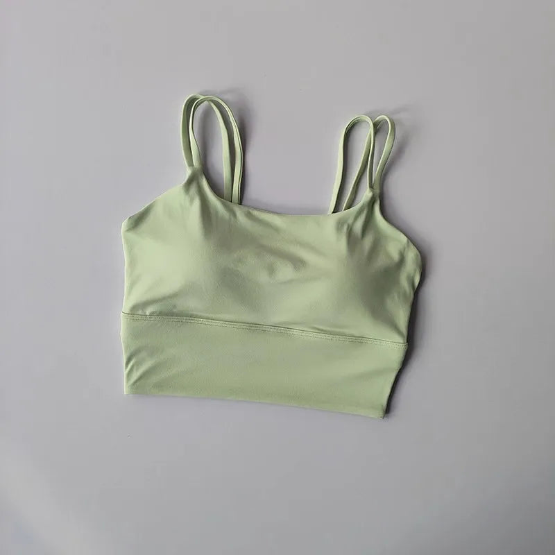 Women's Shockproof Sports Bra High Impact Quick-Dry Seamless Yoga Top Fitness Underwear Gym Running Fitness Wear Bra