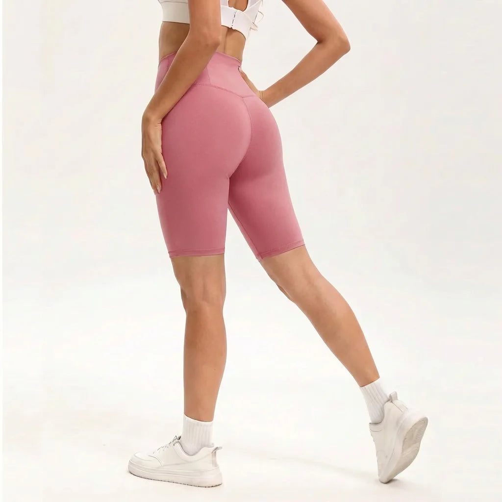 S-XXXL Bike Shorts Women High Waist 3 Pockets Workout Yoga Shorts Stretch Gym Fitness Comfort Ready to Wear Activeweanning Pants