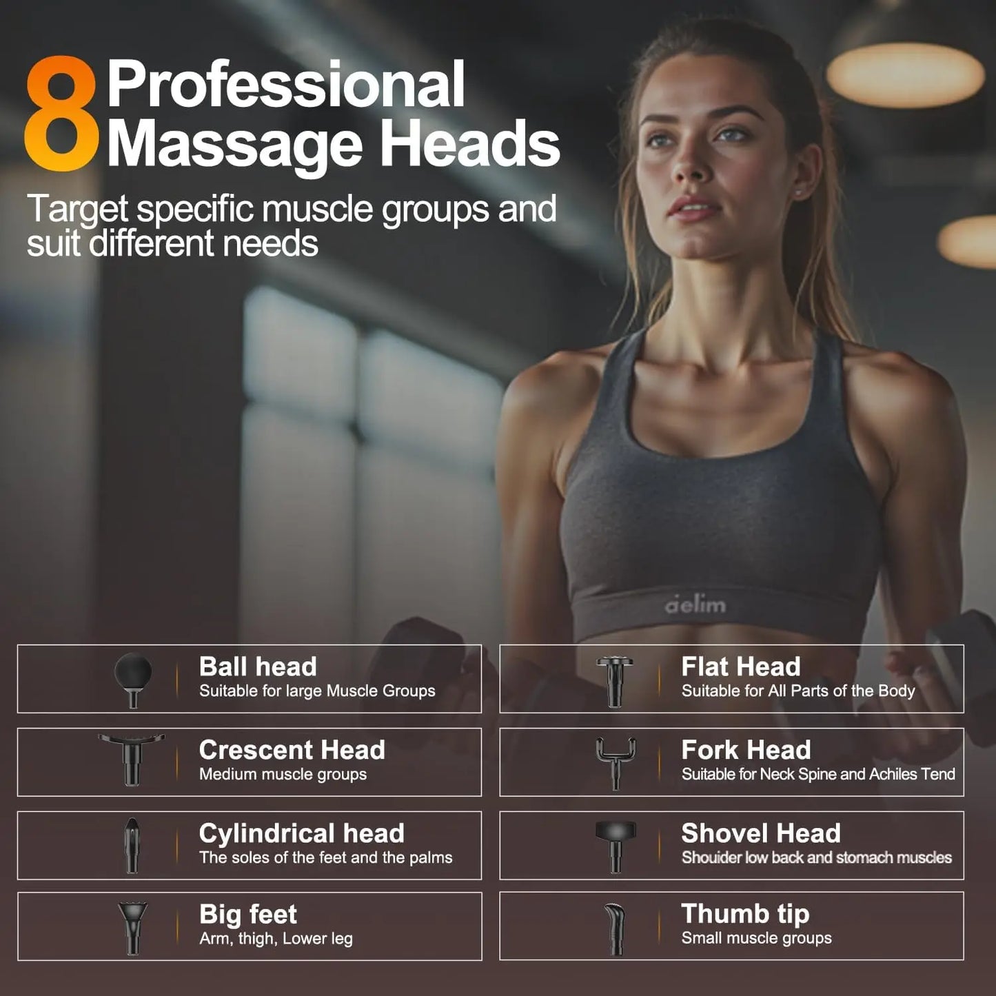 Professional Muscle Massage Gun for Neck and Back Massage Instrument Dropshipping Fitness Equipment Male Female Best Gift