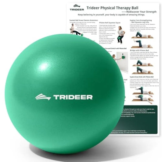 Exercise Balls Physical Therapy, 9 Inch Pilates Ball Between Knees for Physical Therapy, Mini Exercise Ball - Yoga Ball, Small