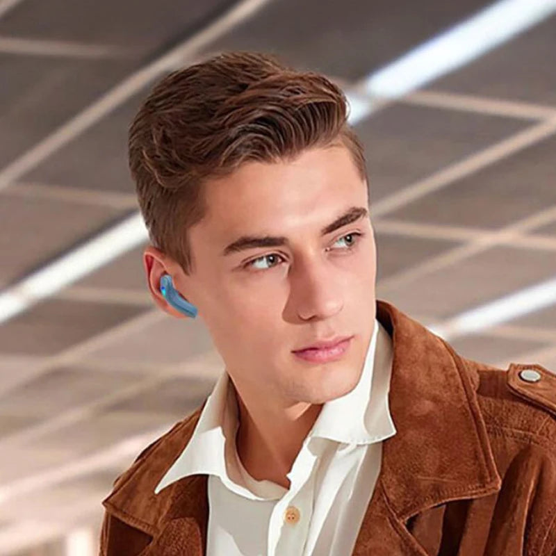 GreatWall New Version 5.3 Screen Digital Display Wireless Headphones Exercise Cycling Headphones High-Quality Call Headphones