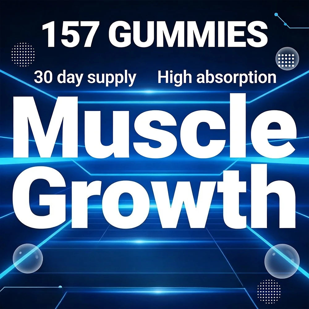 Hydration Electrolyte Gummies - Daily Replenisher Gummy - Vegan, Non-GMO, Supports Nerve and Muscle Function, 60 Gummies