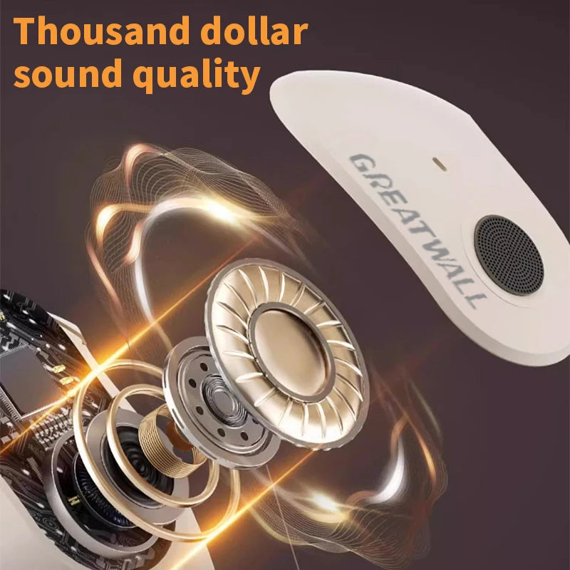 GreatWall 5.3 High Battery Life Portable Wireless Headphones Sports Exercise Headphones Gaming Low Latency Headphones