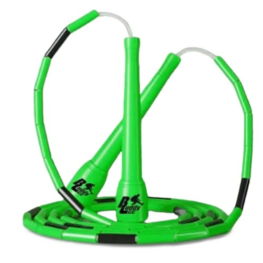 Buddy Lee New Beaded Jump Rope Adjustable Skipping Rope for and Adults Durable, Tangle-Free Fitness Jump Rope with Ergonomic Ha