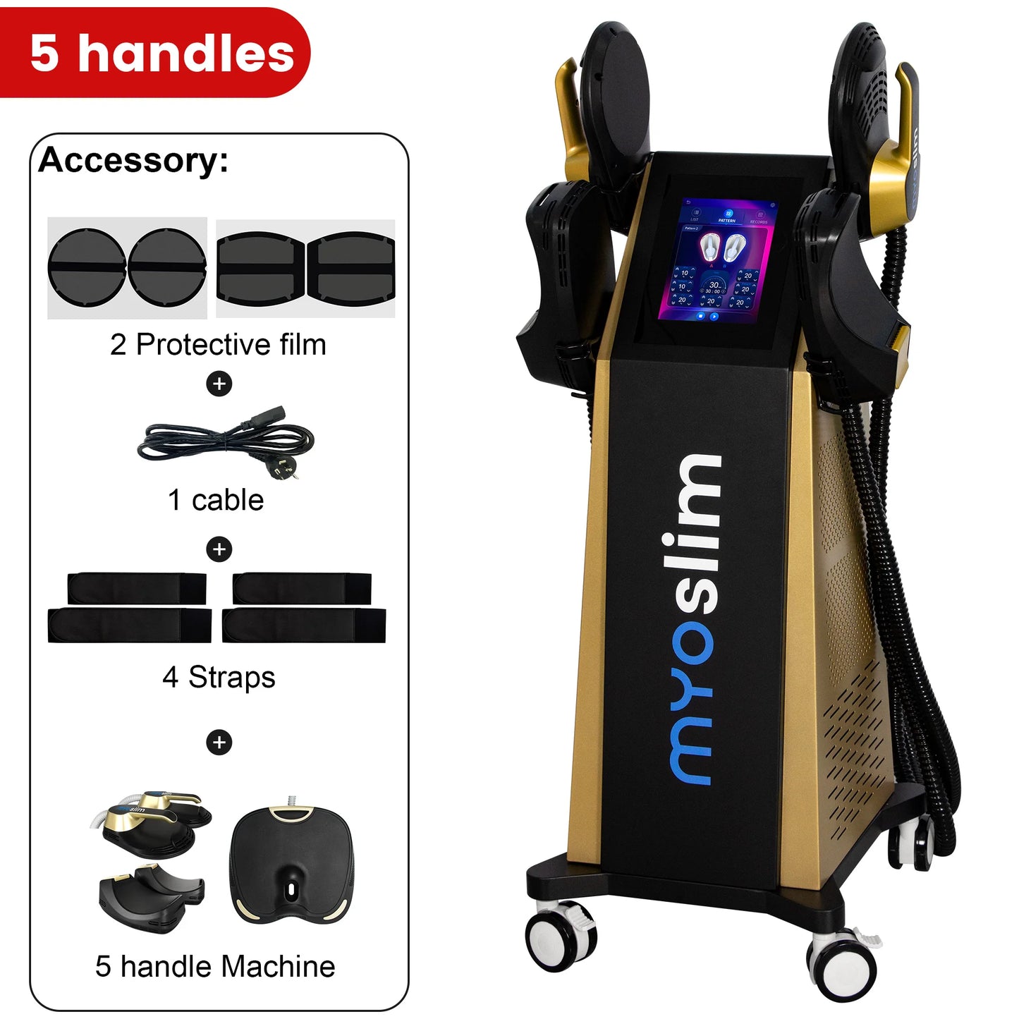 6500W EMS Neo RF Body Sculpt Machine pro Electromagnetic Fat Burning Muscle Stimulation Slimming Device for Fitness And Wellness