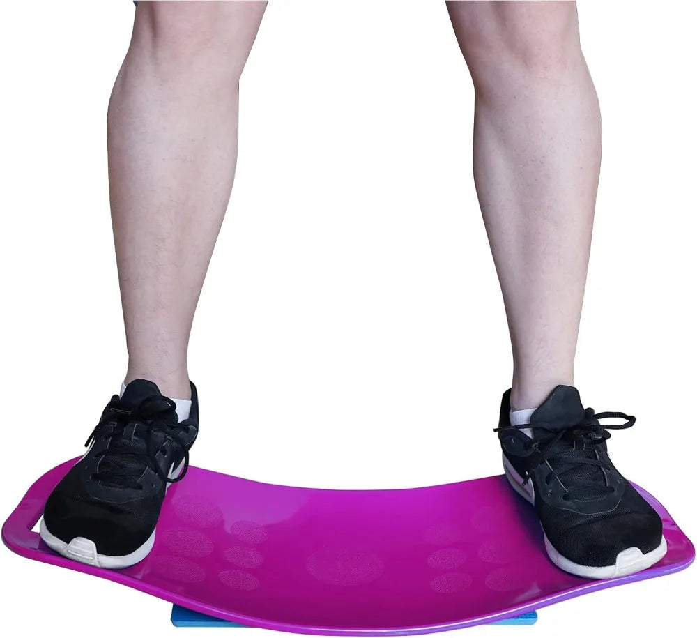 Balance Simply Board with Workout Mat - Yoga Fitness Core Training