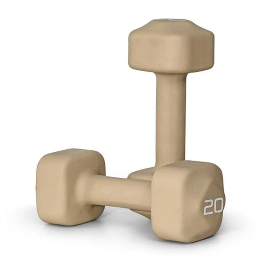 Neoprene Dumbbell Weight Pairs with Anti-Roll Square Head in Multiple Colors and Sizes for Home Gym Use Non-Slip Grip and Durab