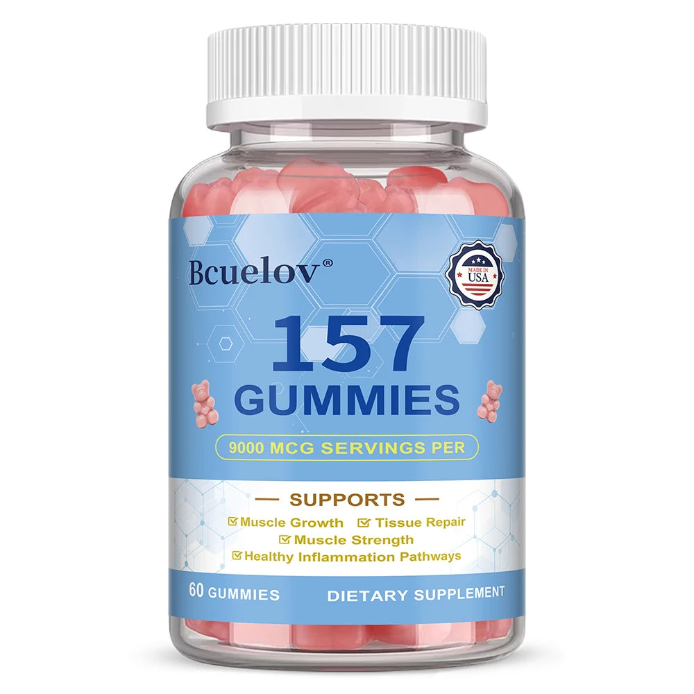 Hydration Electrolyte Gummies - Daily Replenisher Gummy - Vegan, Non-GMO, Supports Nerve and Muscle Function, 60 Gummies