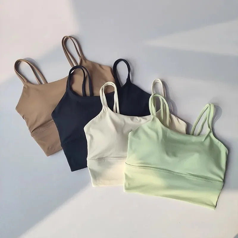 Women's Shockproof Sports Bra High Impact Quick-Dry Seamless Yoga Top Fitness Underwear Gym Running Fitness Wear Bra