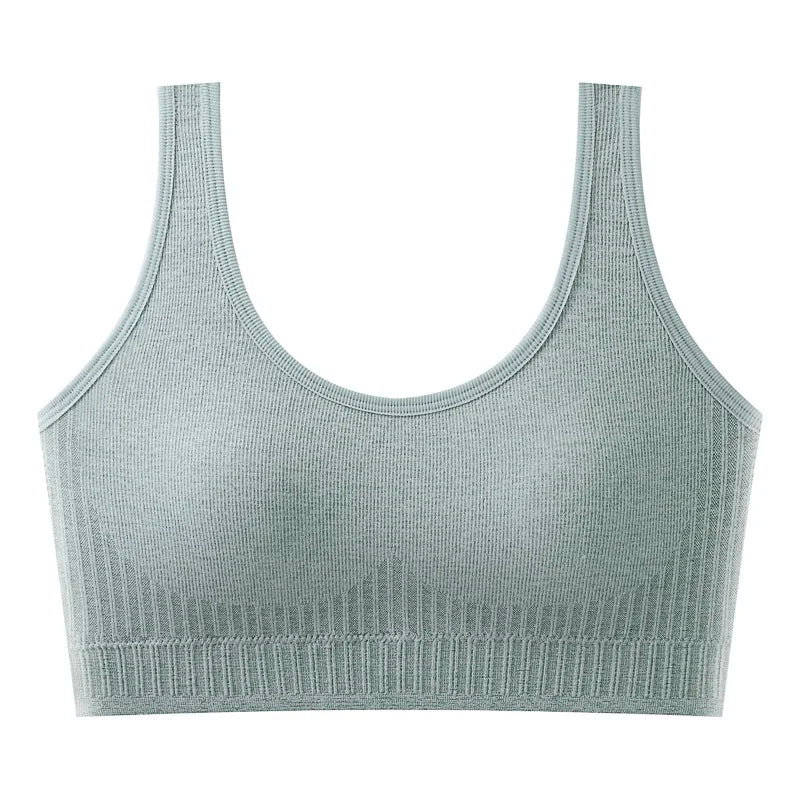 Breathable Sports Bra Anti-Sweat Fitness Top Women Seamless Yoga Bra Shockproof Crop Top Push Up Sport Bra Gym Workout Top