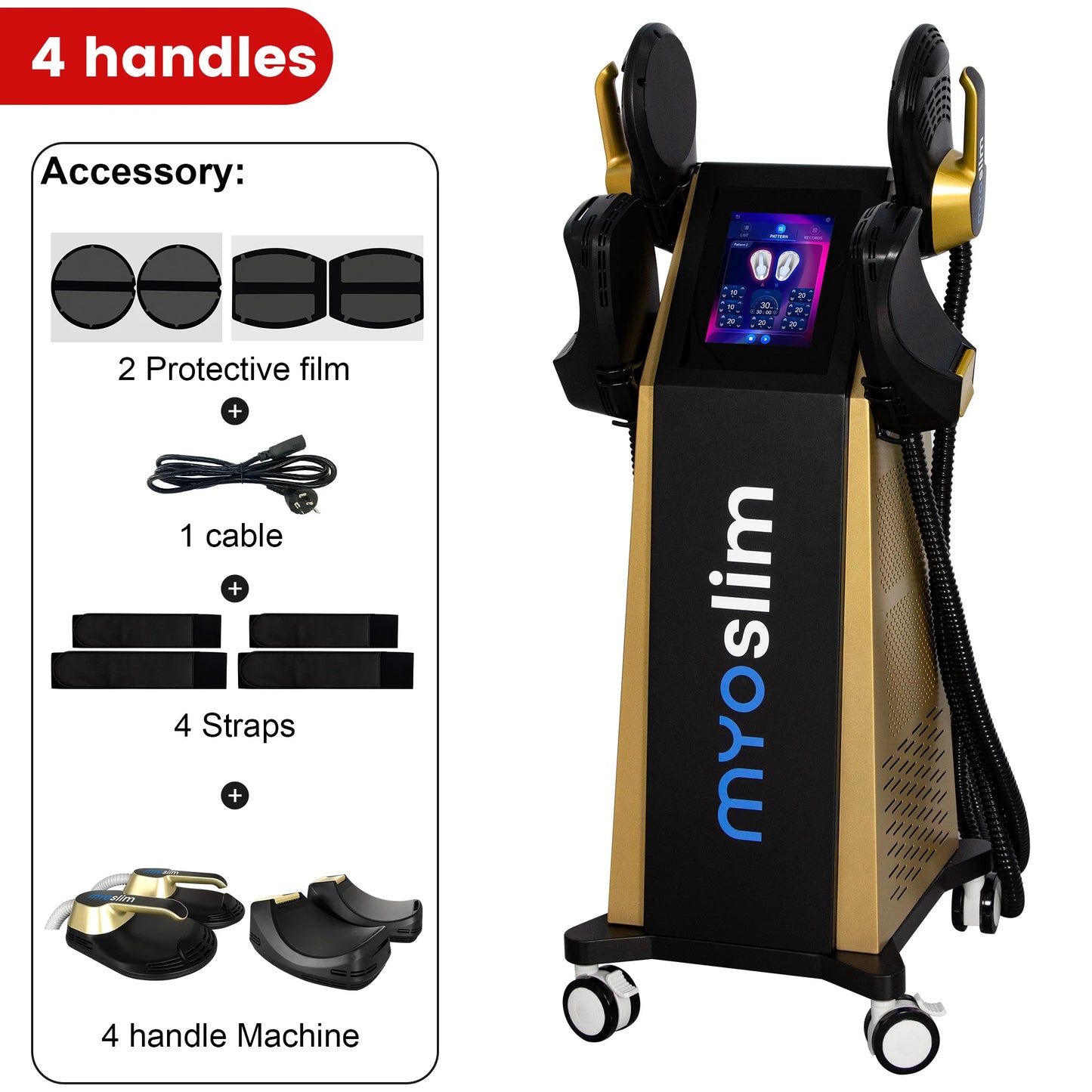 6500W EMS Neo RF Body Sculpt Machine pro Electromagnetic Fat Burning Muscle Stimulation Slimming Device for Fitness And Wellness