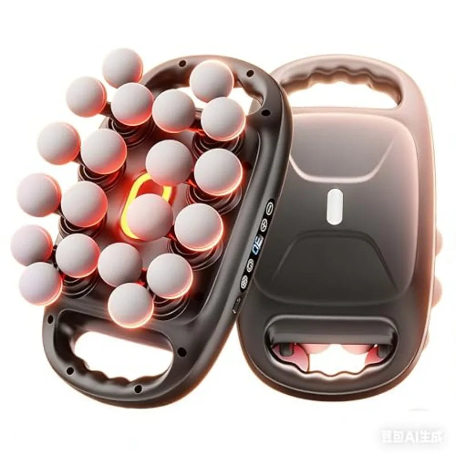 20 Heads Massage Gun Set Deep Tissue Percussion Massager with 3 Modes 30 Intensities - Muscle Massage Gun for Back/Shoulder/Foo