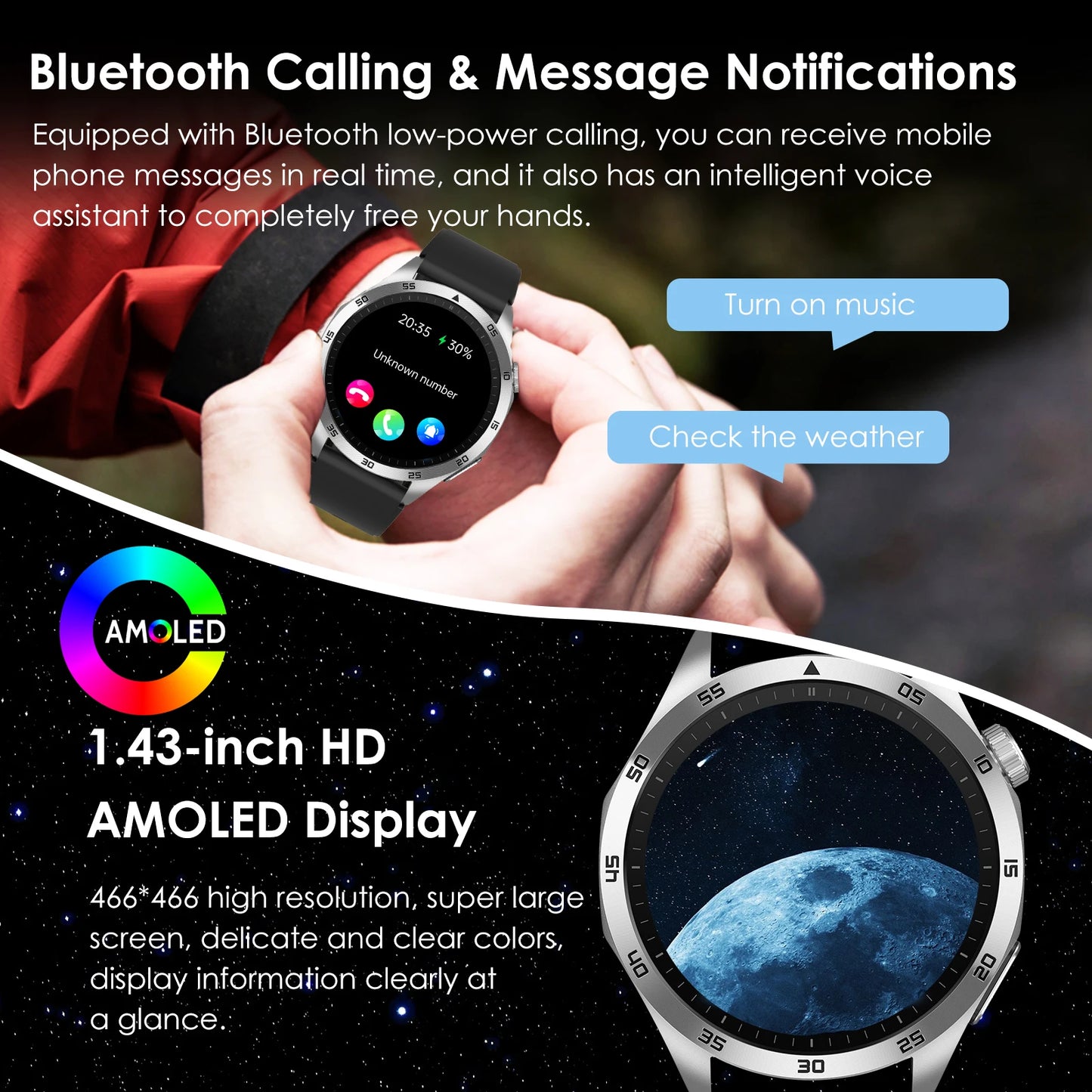 Marsyu 2026 New Nursing Grade Smart Watch ECG+PPG Blood Lipid Blood pressure Uric Acid HD Bluetooth Call Clock Health Smart Watch Men For iOS Android New Health Measurement SmartWatch Men Blood Oxygen Pressure HD Bluetooth Ca