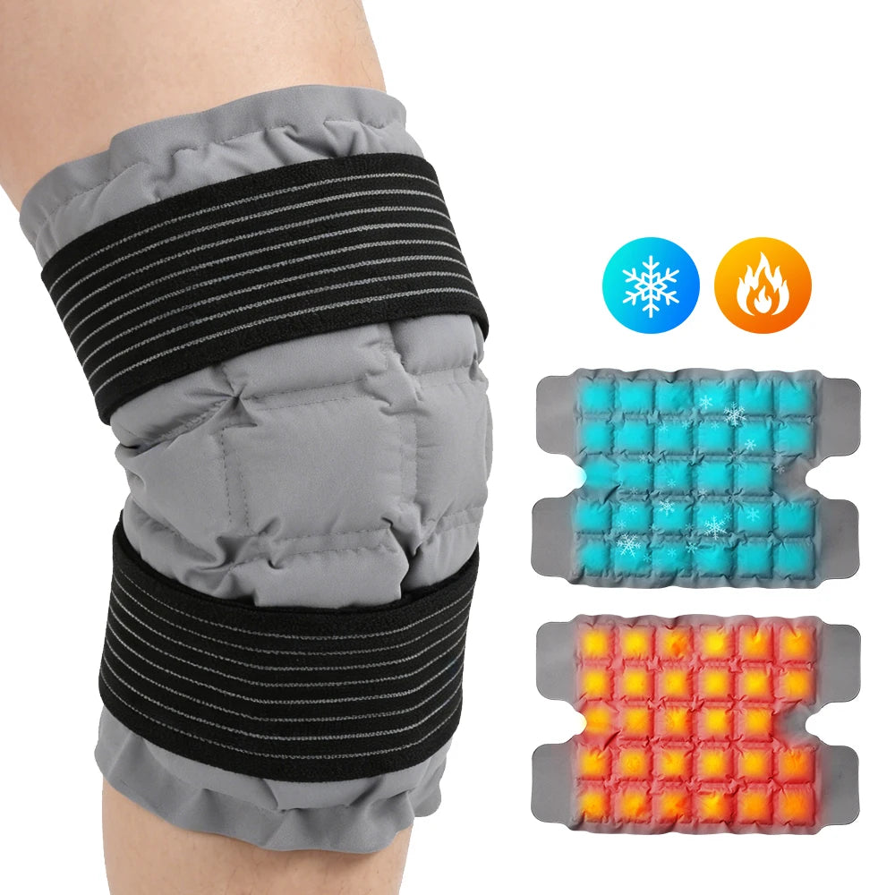 Reusable Big Ice Pack Cold Hot compress Self-Absorbing Water Back Pad for Leg Knee Arm Joint Muscle Post-Operative Nursing Care