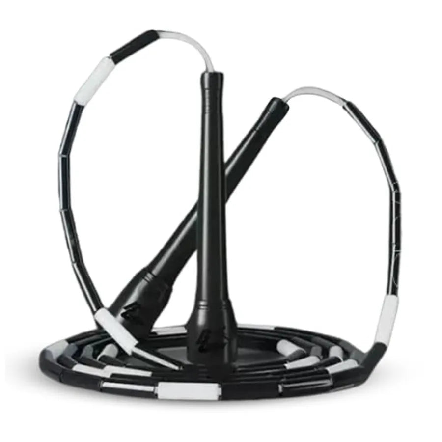 Buddy Lee New Beaded Jump Rope Adjustable Skipping Rope for and Adults Durable, Tangle-Free Fitness Jump Rope with Ergonomic Ha