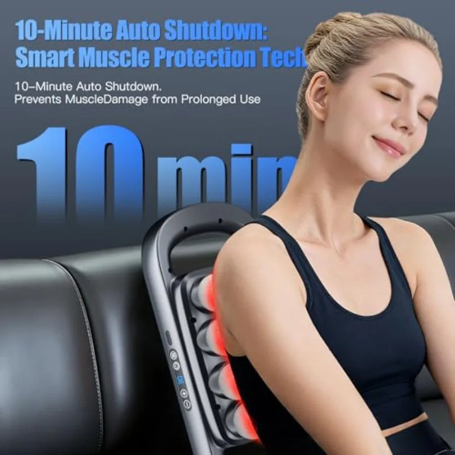 20 Heads Massage Gun Set Deep Tissue Percussion Massager with 3 Modes 30 Intensities - Muscle Massage Gun for Back/Shoulder/Foo