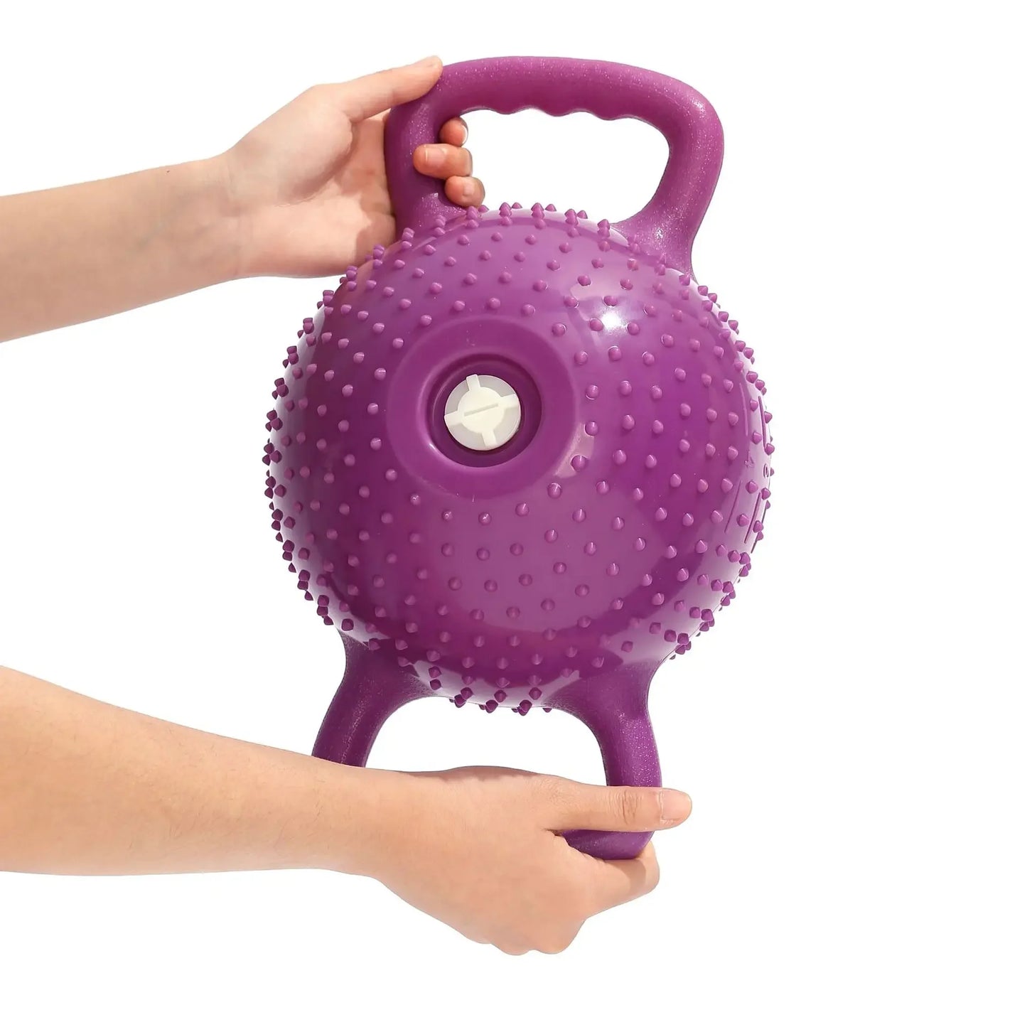 Soft Kettlebell Non-Slip Wide-Grip Handle Cushioned Horizontal Base Design Filled With Water Change Weight Premium Kettle Bell