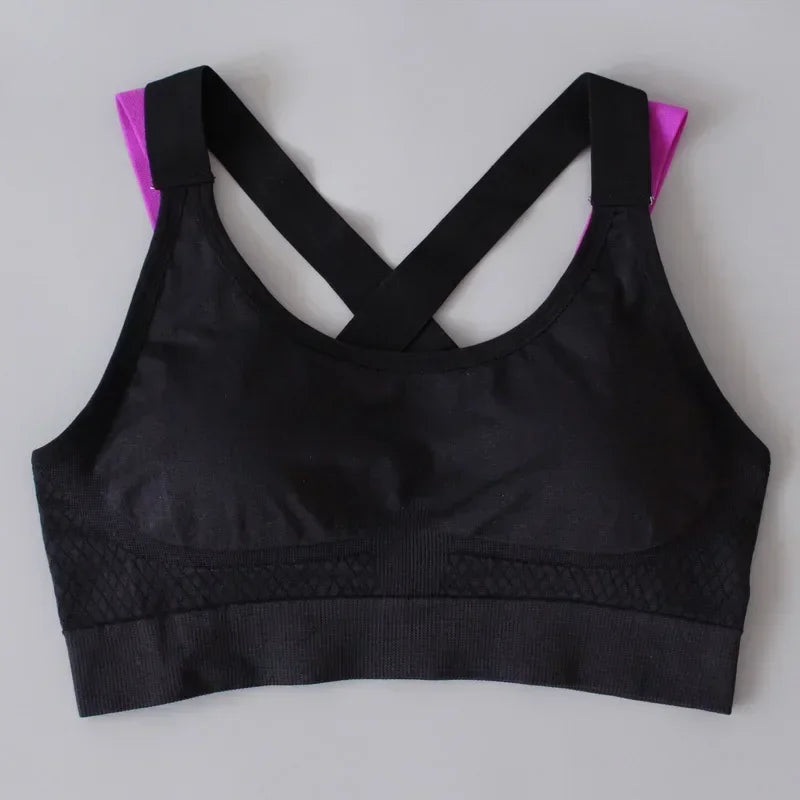 Sports Bra for Women Gym Seamless High Impact Sports Bra Yoga Fitness Top Female Underwear Push-up bra Sportswear bralette
